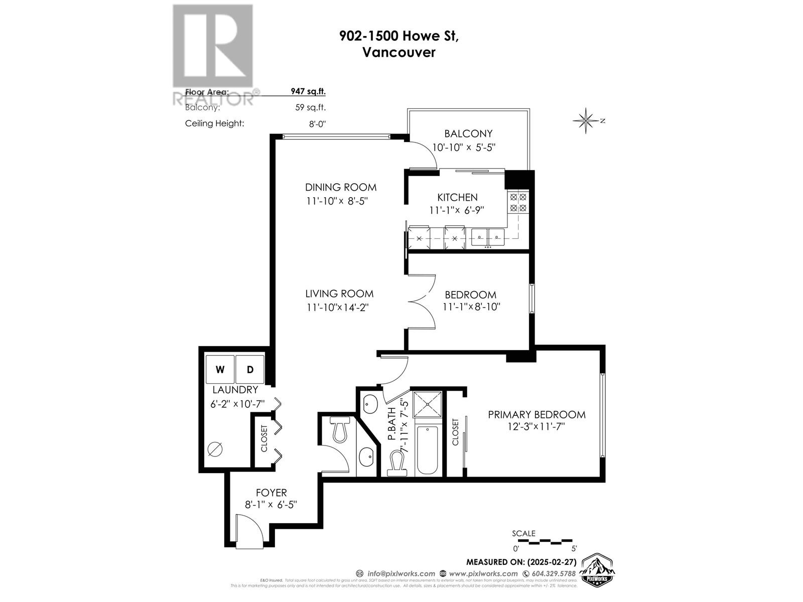 902 1500 Howe Street, Vancouver, British Columbia  V6Z 2N1 - Photo 36 - R2998938