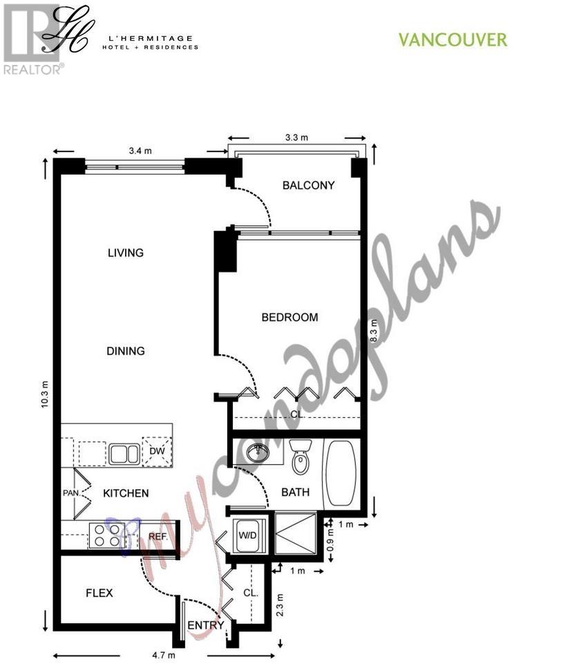 Listing Picture 15 of 16 : 2005 788 RICHARDS STREET, Vancouver / 溫哥華 - 魯藝地產 Yvonne Lu Group - MLS Medallion Club Member