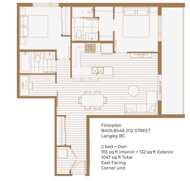 B406 8447 202 Street, Langley, British Columbia  V2Y 4K2 - Photo 18 - R2999327