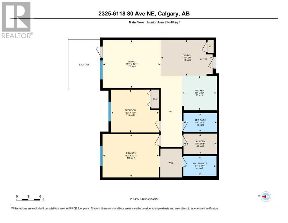 2325, 6118 80 Avenue Ne, Calgary, Alberta  T3J 0S6 - Photo 25 - A2197885