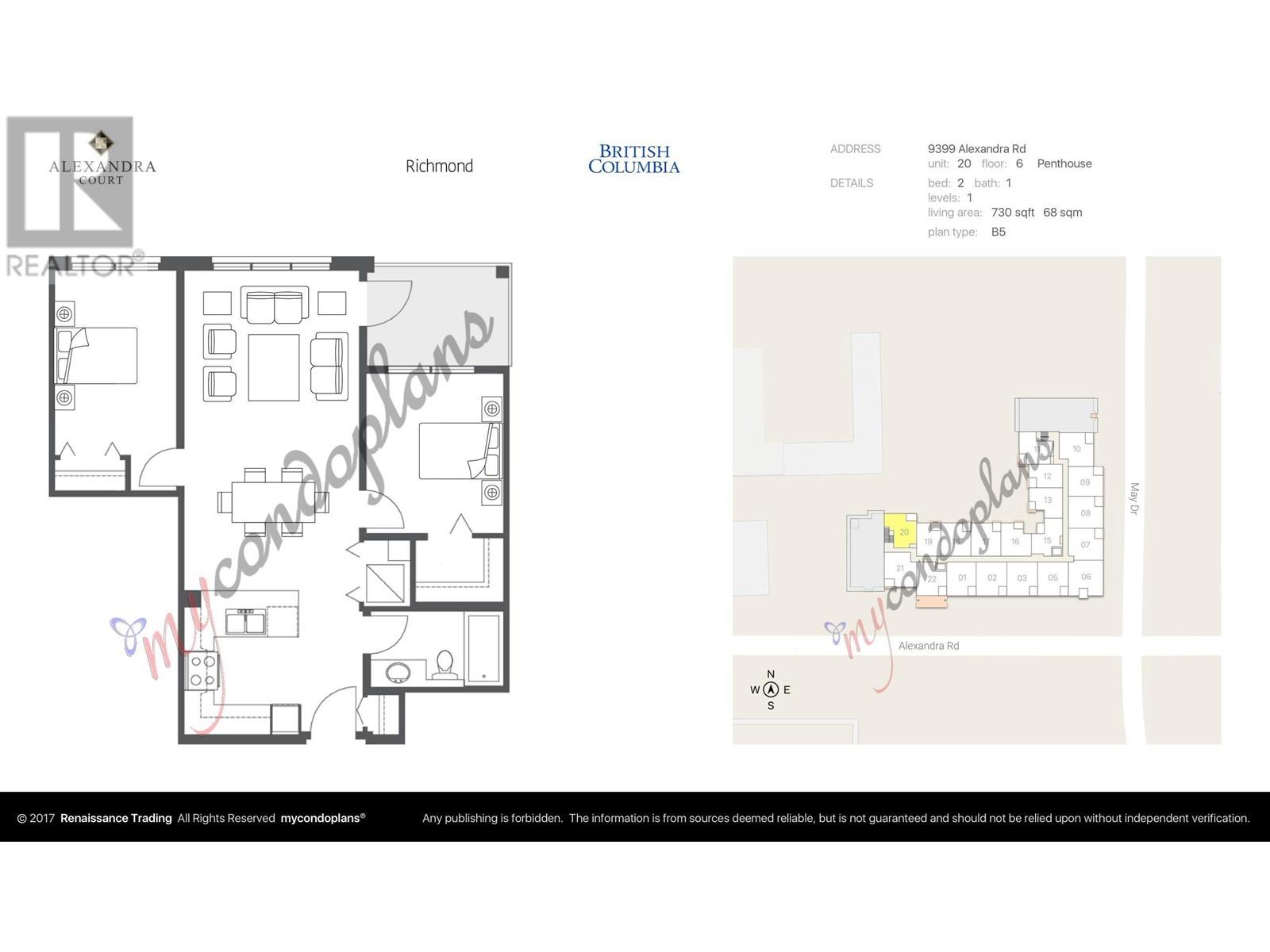 Listing Picture 15 of 18 : 620 9399 ALEXANDRA ROAD, Richmond / 烈治文 - 魯藝地產 Yvonne Lu Group - MLS Medallion Club Member