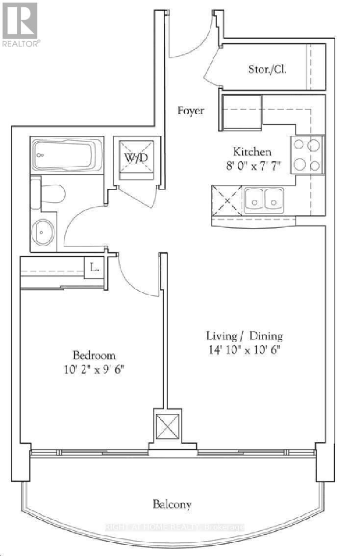 1705 - 3 Michael Power Place, Toronto, Ontario  M9A 0A2 - Photo 13 - W12129414