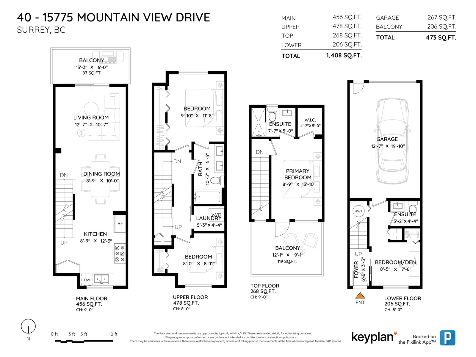 40 15775 Mountain View Drive, Surrey, British Columbia  V3Z 0W7 - Photo 38 - R2999678