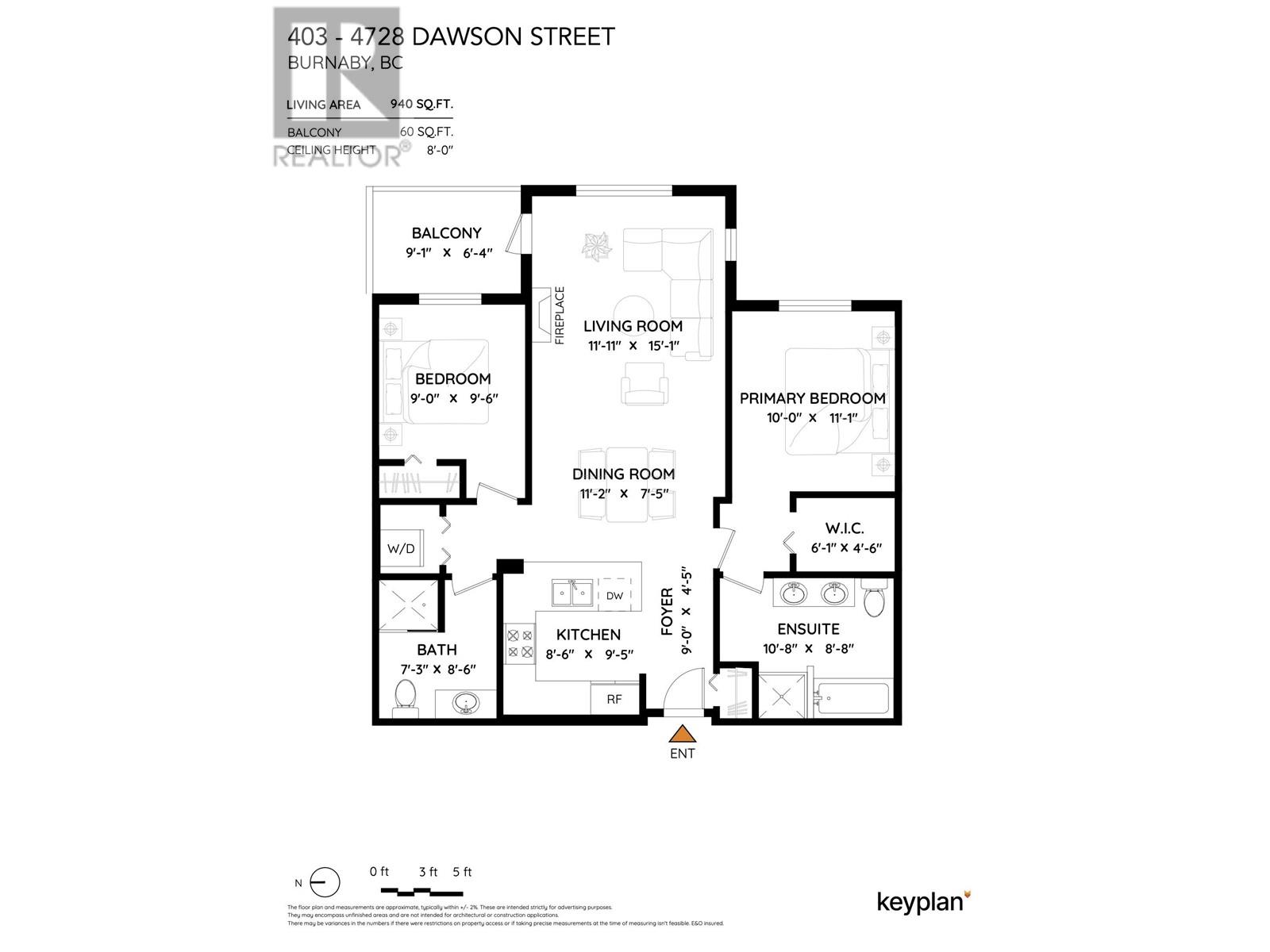 403 4728 Dawson Street, Burnaby, British Columbia  V5C 0A9 - Photo 2 - R2999790