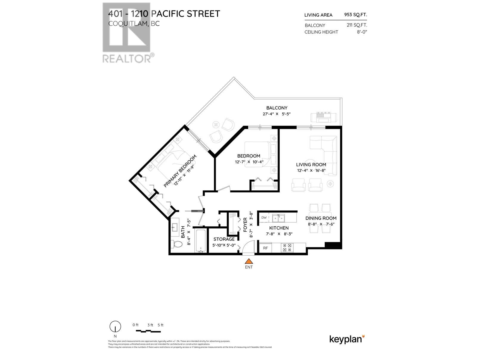 401 1210 Pacific Street, Coquitlam, British Columbia  V3B 6K3 - Photo 4 - R2999848