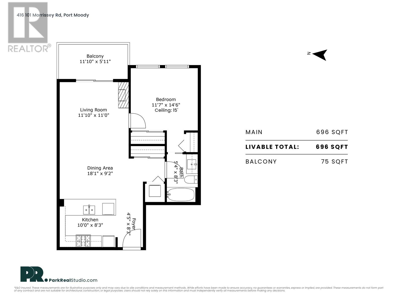 416 101 Morrissey Road, Port Moody, British Columbia  V3H 0E6 - Photo 21 - R2999866