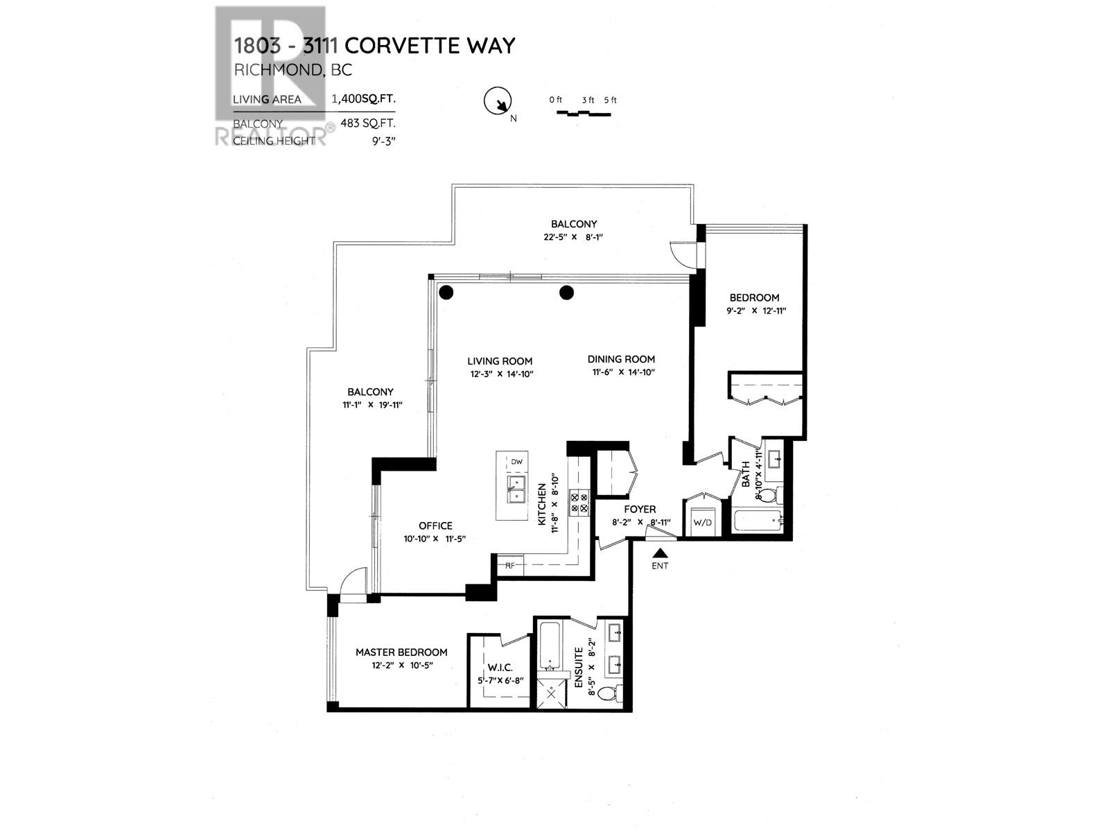 1803 3111 Corvette Way, Richmond, British Columbia  V6X 4K3 - Photo 6 - R3000071