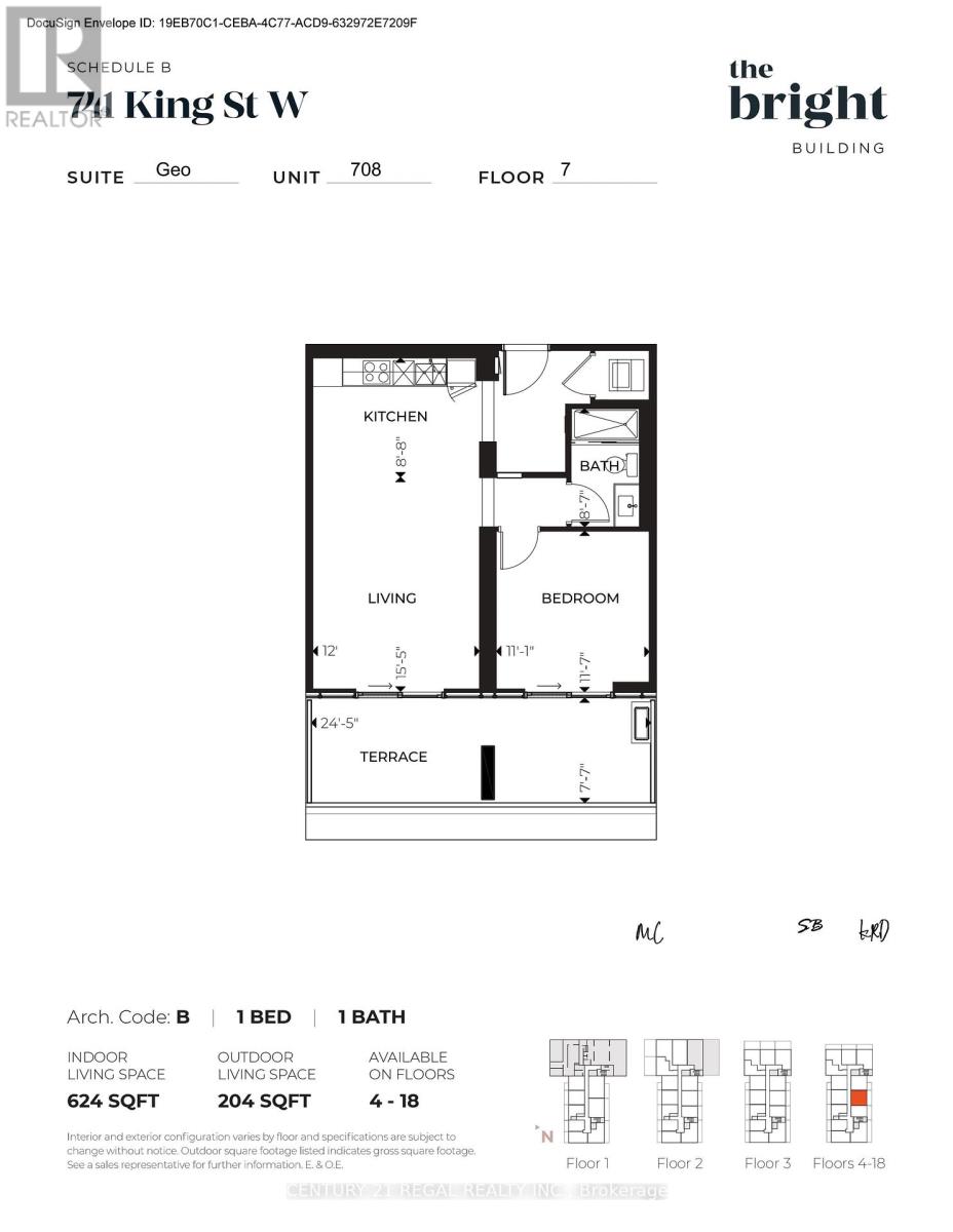 708 - 741 King Street W, Kitchener, Ontario  N2G 1E5 - Photo 2 - X12133785