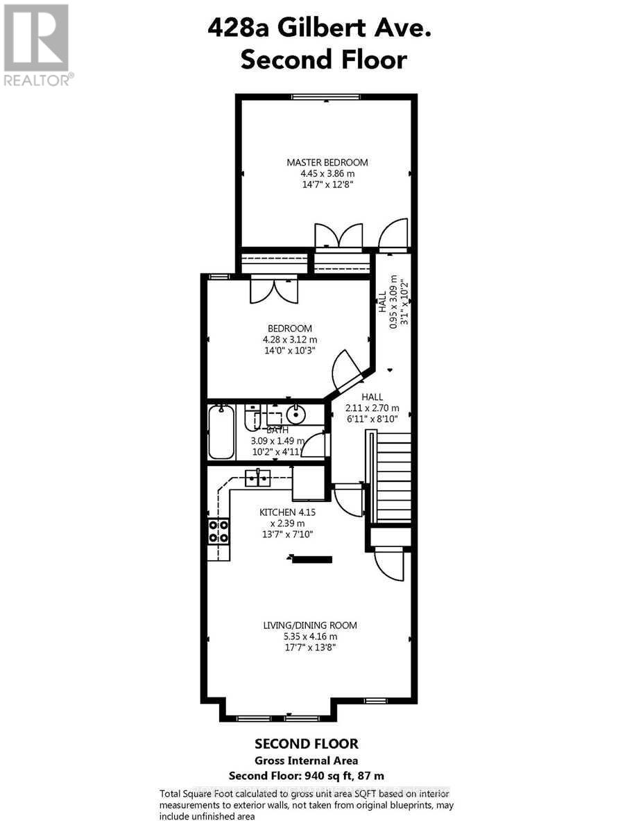 2nd Flr - 428a Gilbert Avenue, Toronto, Ontario  M6E 4X3 - Photo 11 - W12134149