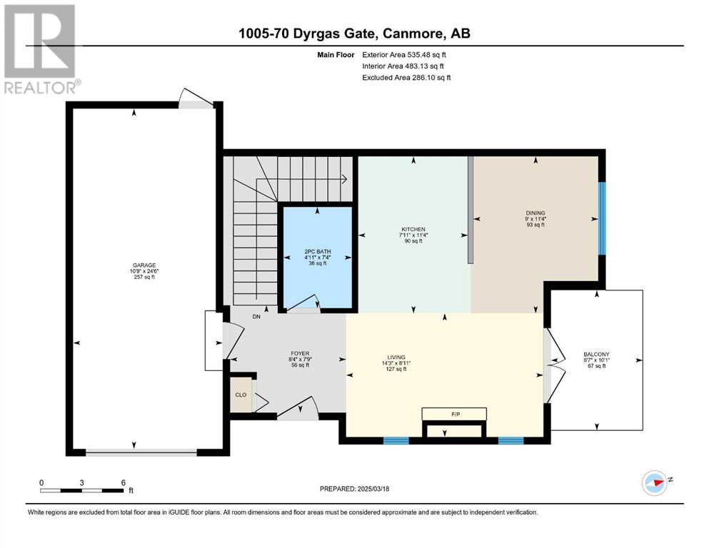 1005, 70 Dyrgas Gate, Canmore, Alberta  T1W 3J6 - Photo 36 - A2203246