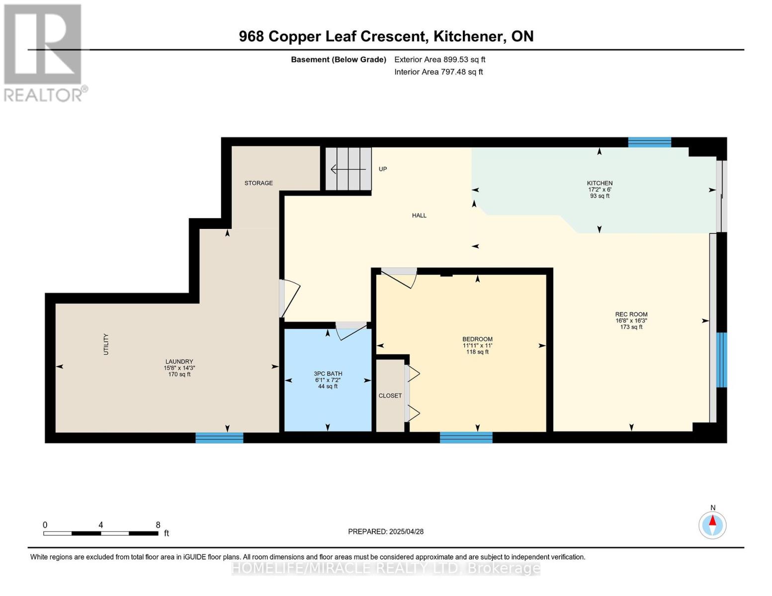 968 Copper Leaf Crescent, Kitchener, Ontario  N2E 3W3 - Photo 45 - X12135111
