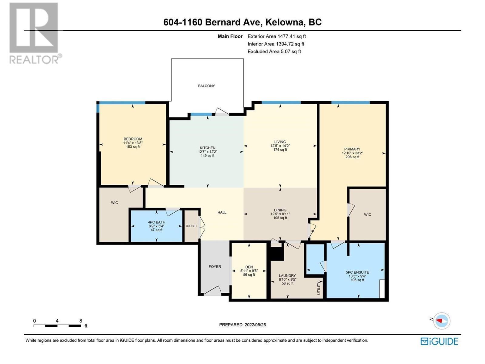1160 Bernard Avenue Unit# 604, Kelowna, British Columbia  V1Y 6R9 - Photo 23 - 10346714