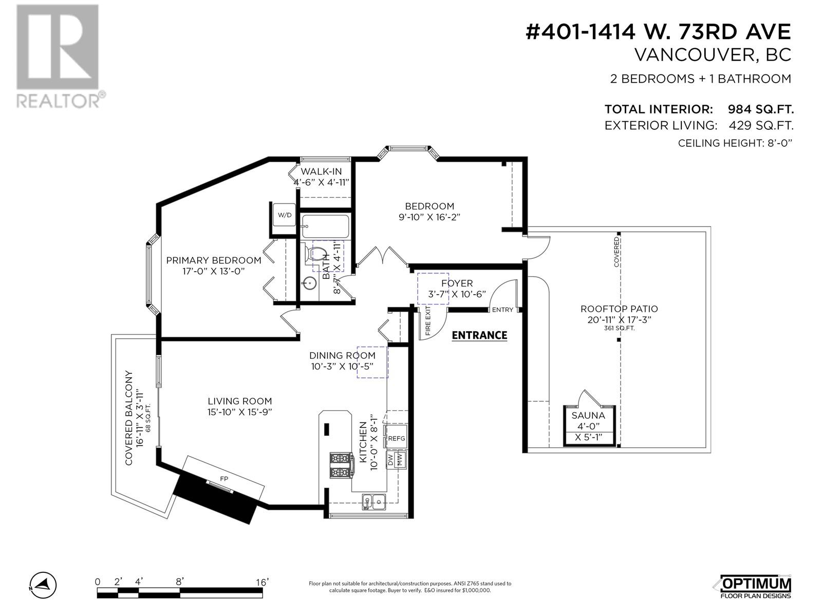 401 1414 W 73rd Avenue, Vancouver, British Columbia  V6P 3E8 - Photo 35 - R3000645