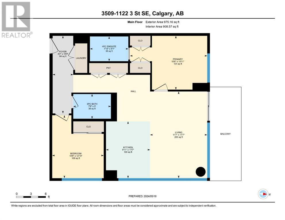 3509, 1122 3 Street Se, Calgary, Alberta  T2G 1H7 - Photo 48 - A2214929