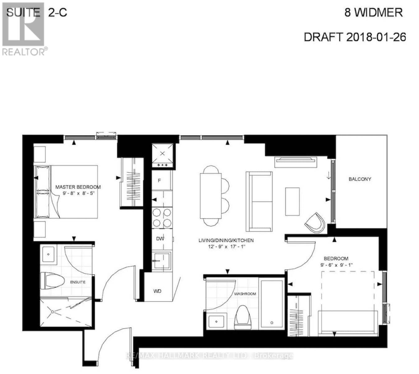2905 - 8 Widmer Street, Toronto (Waterfront Communities), Ontario  M5V 0W6 - Photo 16 - C12136082