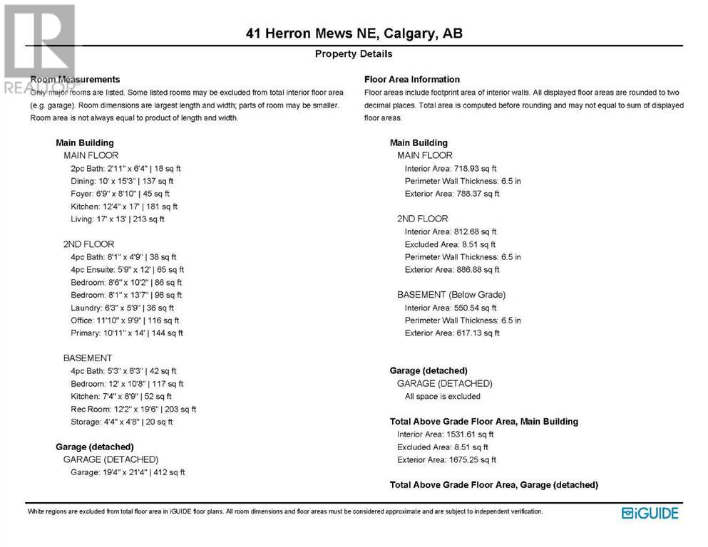 41 Herron Mews Ne, Calgary, Alberta  T3P 1Y1 - Photo 50 - A2219534