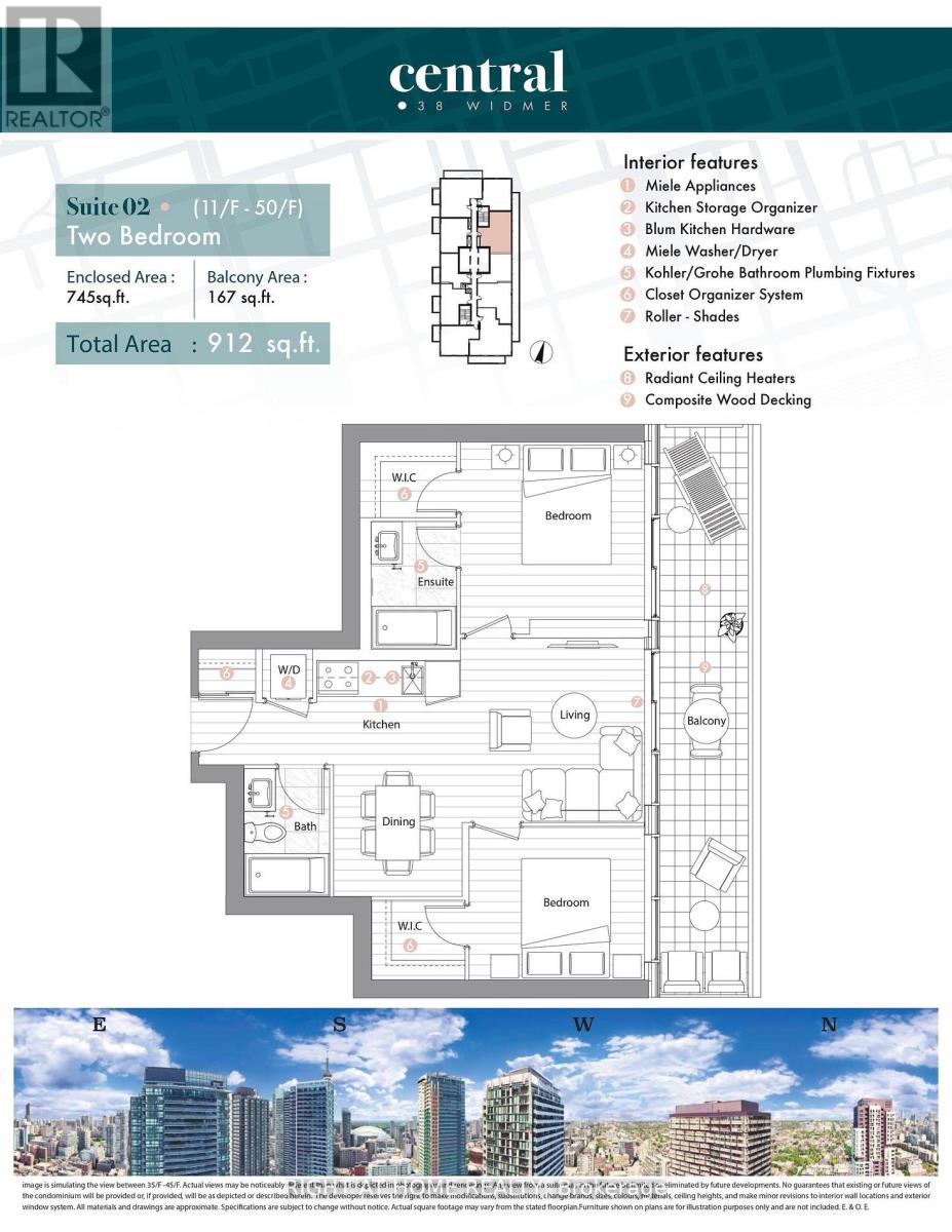4802 - 38 Widmer Street, Toronto, Ontario  M5V 0P7 - Photo 40 - C12136702