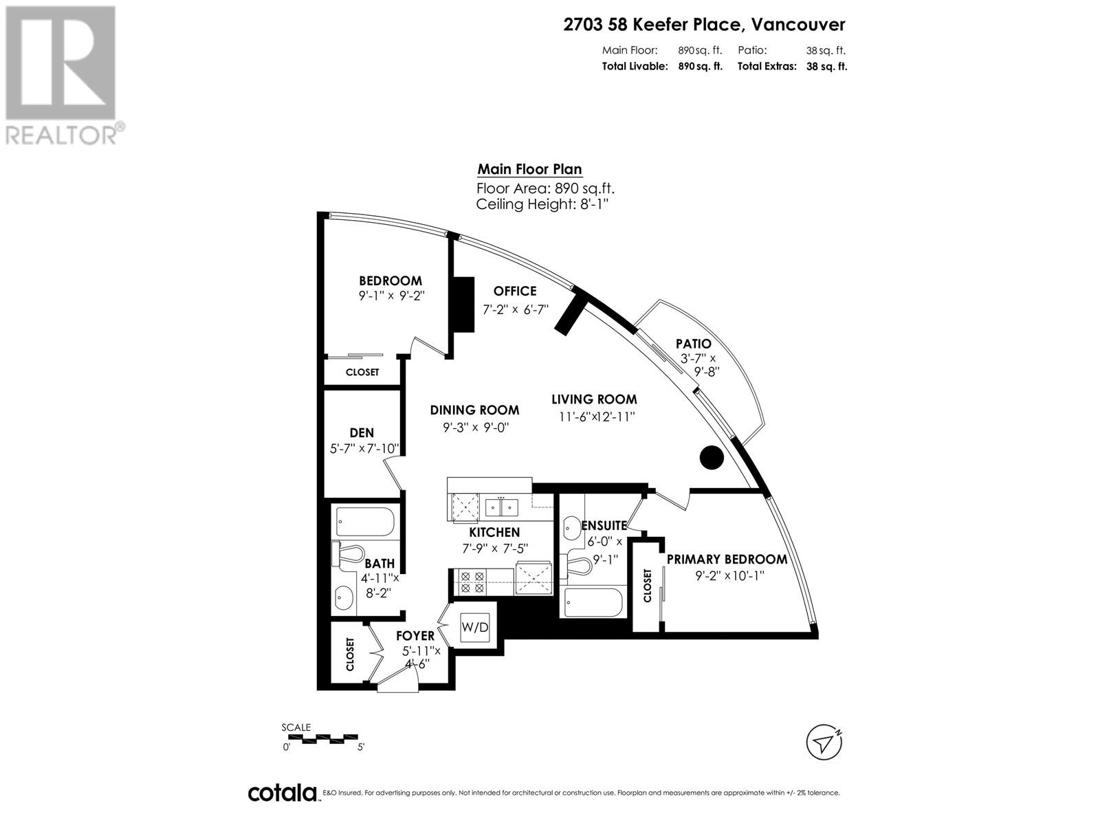 2703 58 Keefer Place, Vancouver, British Columbia  V6B 0B8 - Photo 36 - R3000148