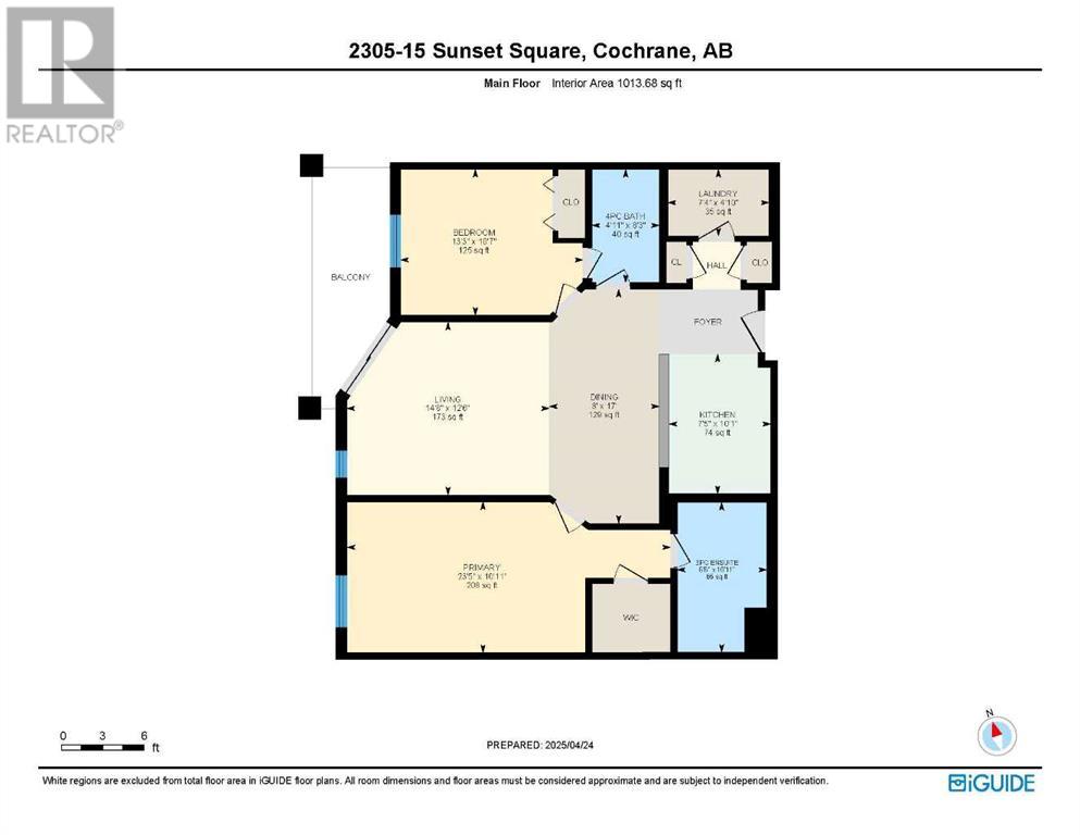 2305, 15 Sunset Square, Cochrane, Alberta  T4C 0E7 - Photo 26 - A2203679