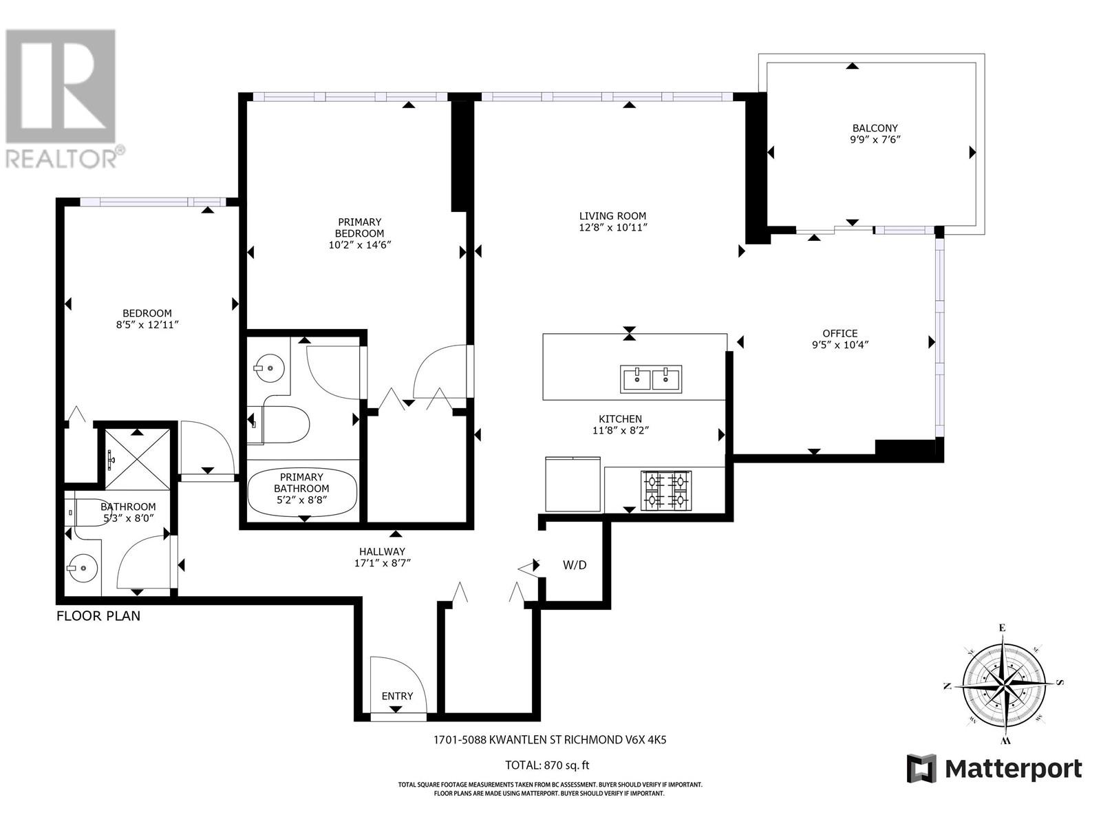 1701 5088 Kwantlen Street, Richmond, British Columbia  V6X 4K5 - Photo 2 - R2979495