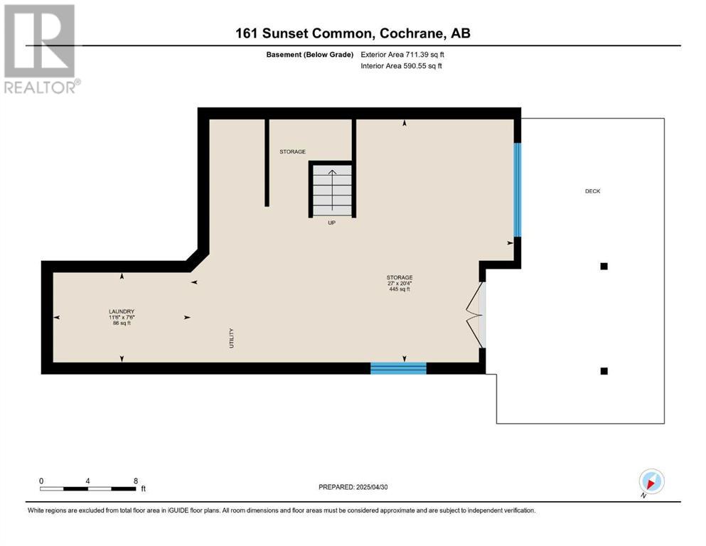 161 Sunset Common, Cochrane, Alberta  T4C 0L9 - Photo 41 - A2215416