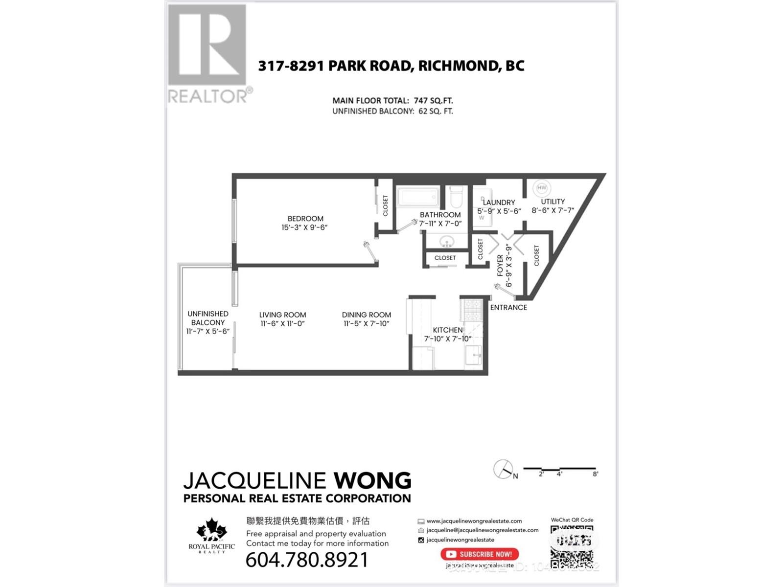 Listing Picture 23 of 23 : 317 8291 PARK ROAD, Richmond / 烈治文 - 魯藝地產 Yvonne Lu Group - MLS Medallion Club Member