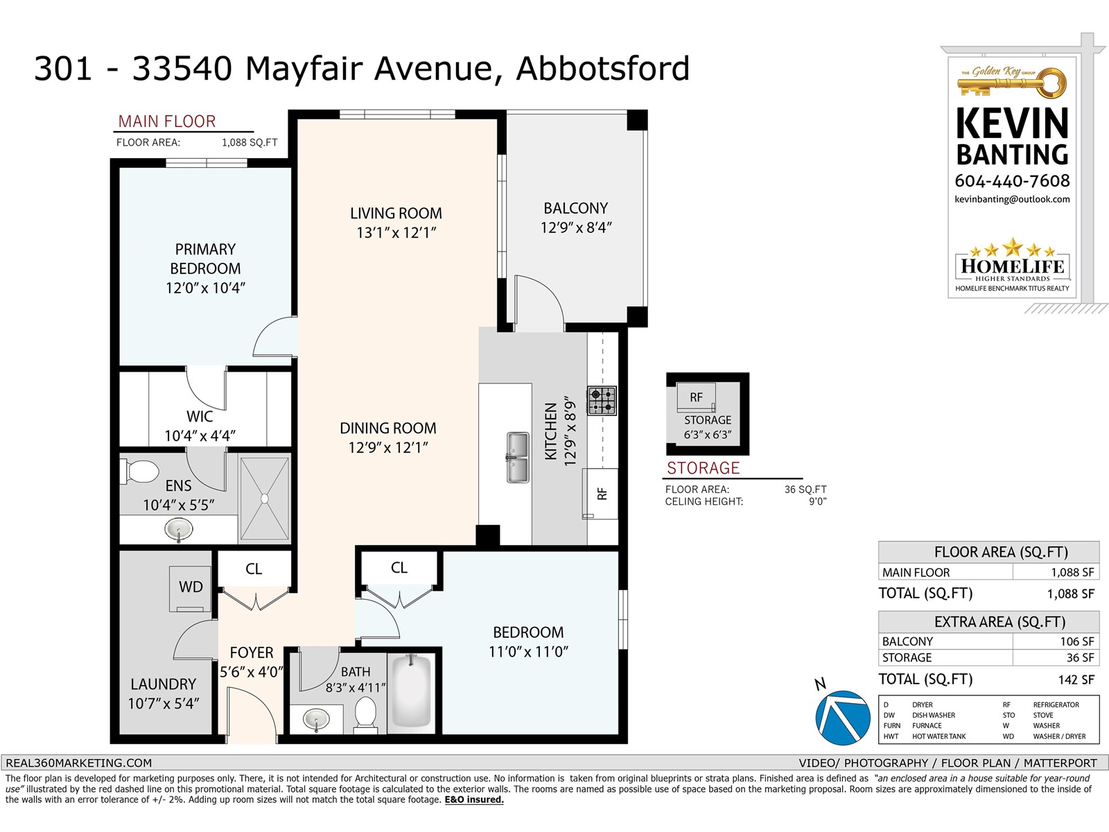 301 33540 Mayfair Avenue, Abbotsford, British Columbia  V2S 0J3 - Photo 2 - R3001368