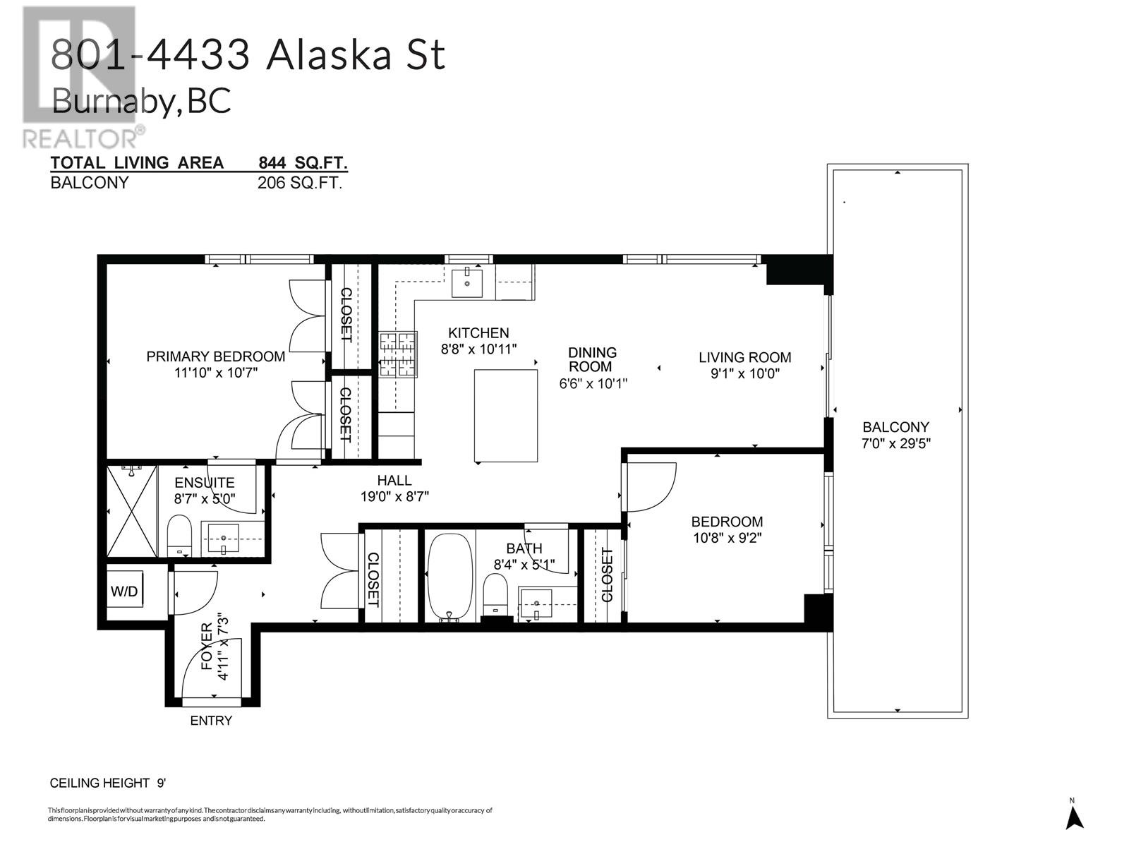 801 4433 Alaska Street, Burnaby, British Columbia  V5C 5T3 - Photo 24 - R3001454