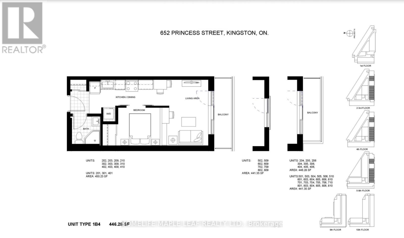 710 - 652 Princess Street, Kingston, Ontario  K7L 3Z9 - Photo 11 - X12142306