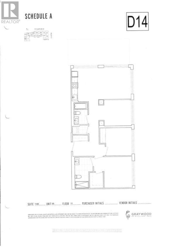 1105 - 1787 St Clair Avenue W, Toronto, Ontario  M6N 0B7 - Photo 14 - W12143050