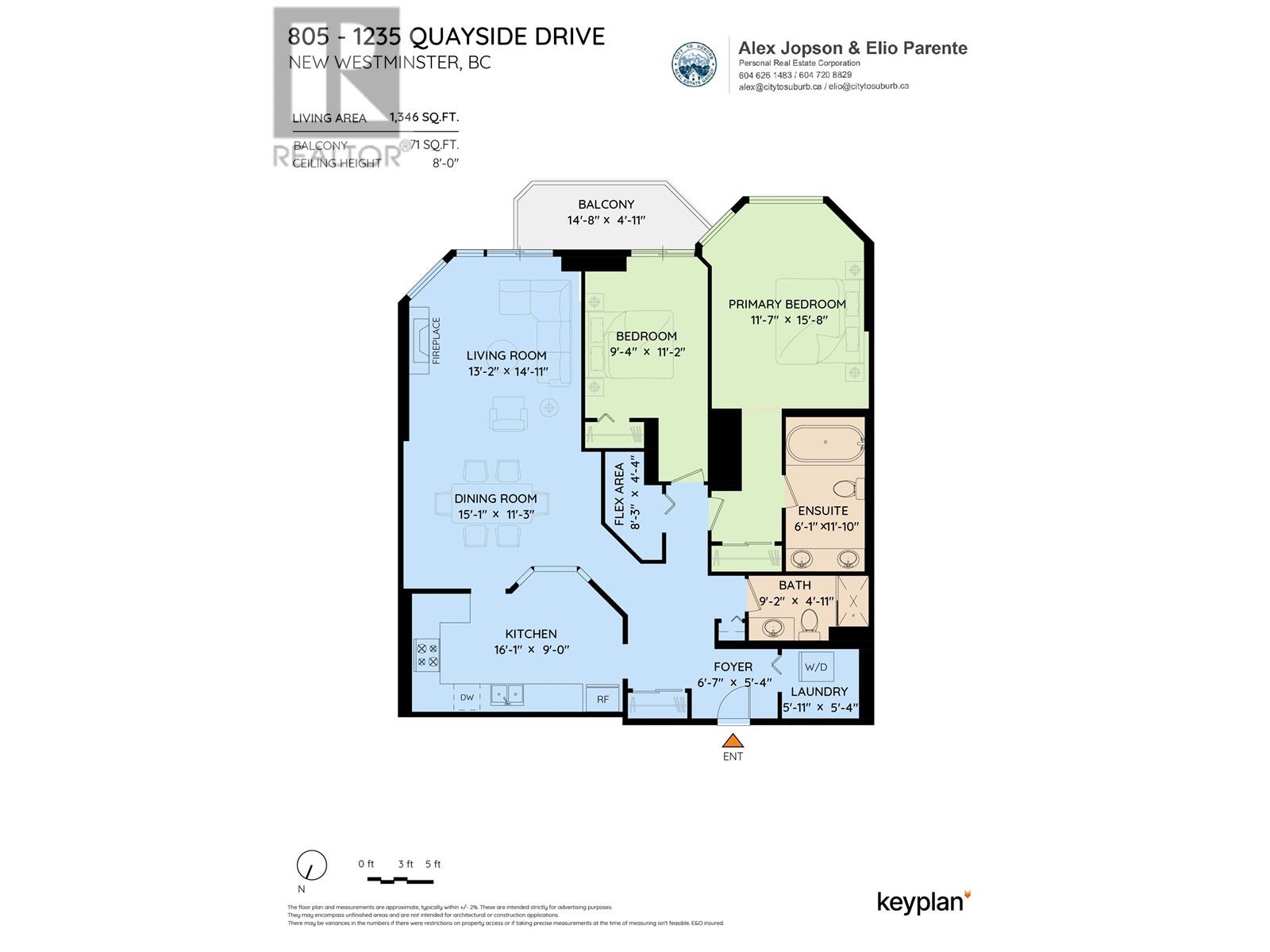 805 1235 Quayside Drive, New Westminster, British Columbia  V3M 6J5 - Photo 34 - R3001409
