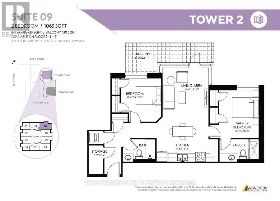 Property at 1509 - 104 GARMENT STREET image 1