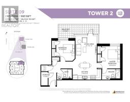 1509 - 104 GARMENT STREET, Kitchener, Ontario