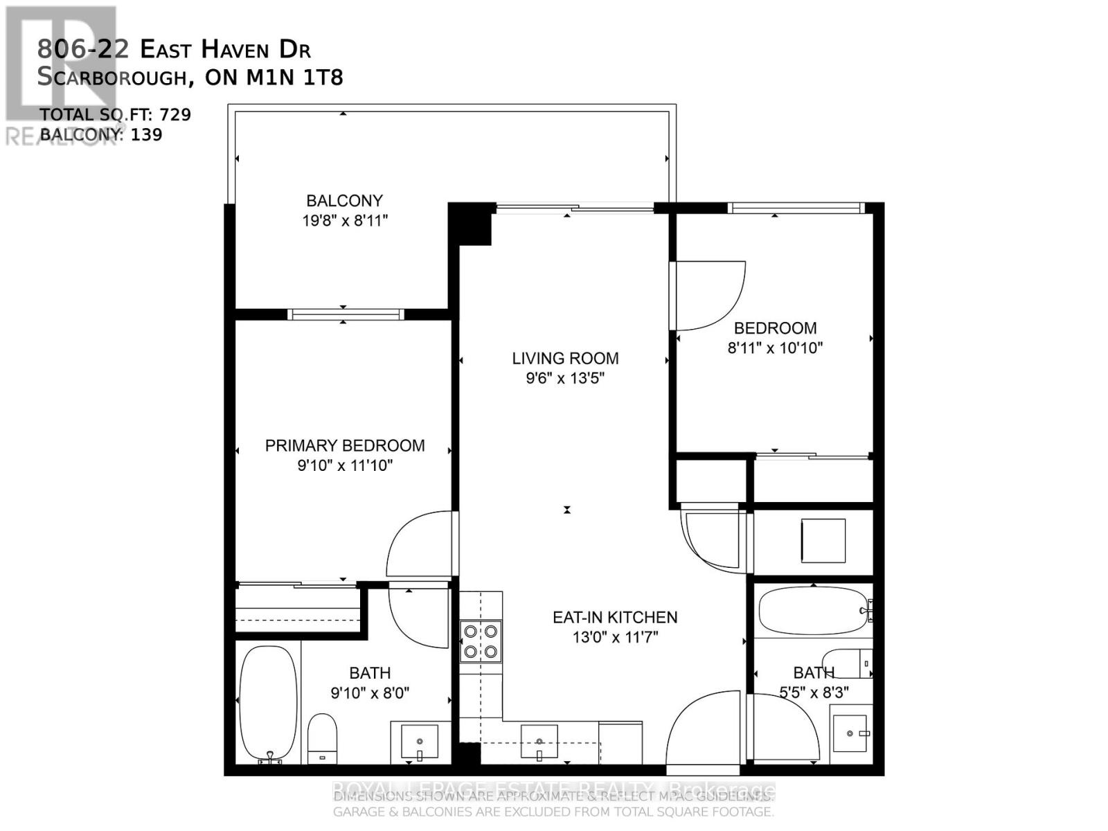 806 - 22 East Haven Drive, Toronto, Ontario  M1N 0B4 - Photo 36 - E12129804