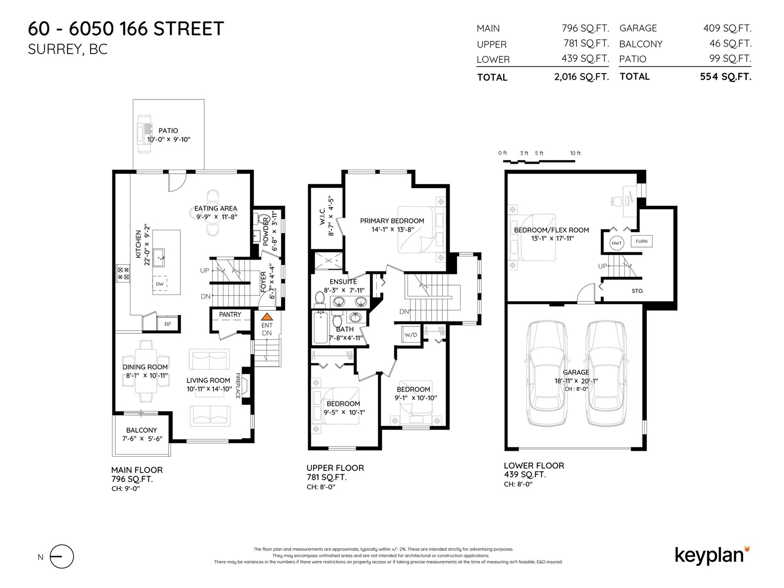 60 6050 166 Street, Surrey, British Columbia  V3S 0X2 - Photo 2 - R3000718
