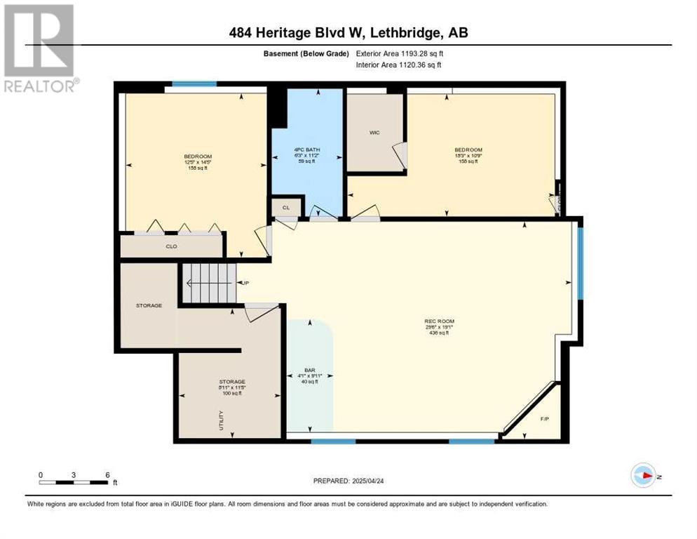 484 Heritage Boulevard W, Lethbridge, Alberta  T1K 7V9 - Photo 32 - A2213918