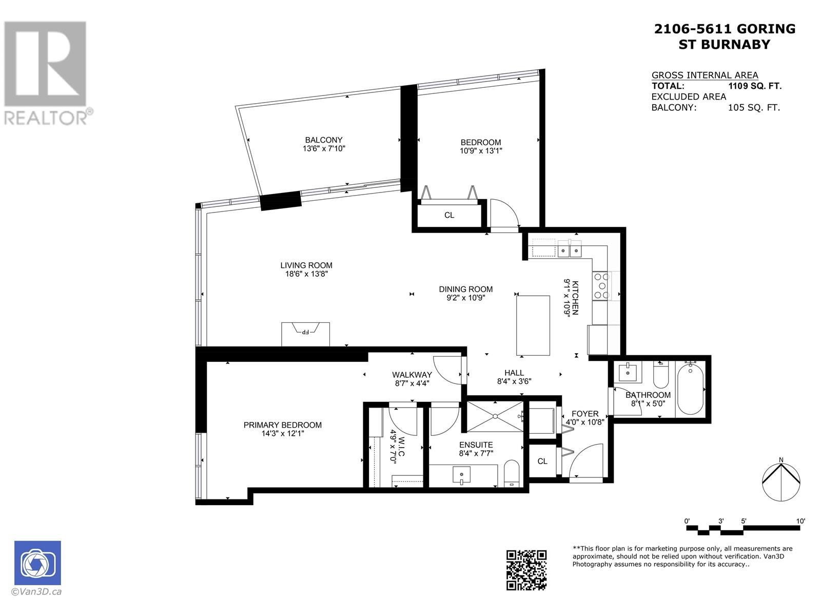 2106 5611 Goring Street, Burnaby, British Columbia  V5B 0A3 - Photo 32 - R3002260