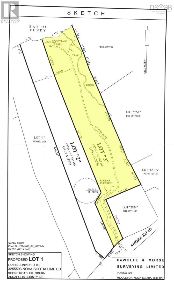 Lot 3 Shore Road, Hillsburn, Nova Scotia  B0S 1A0 - Photo 2 - 202510913