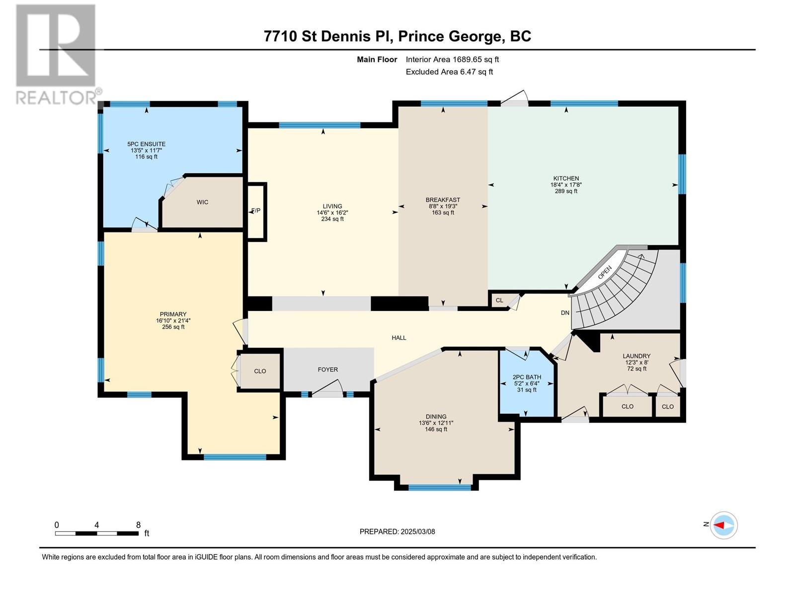 7710 St Dennis Place, Prince George, British Columbia  V2N 4K2 - Photo 6 - R2976428