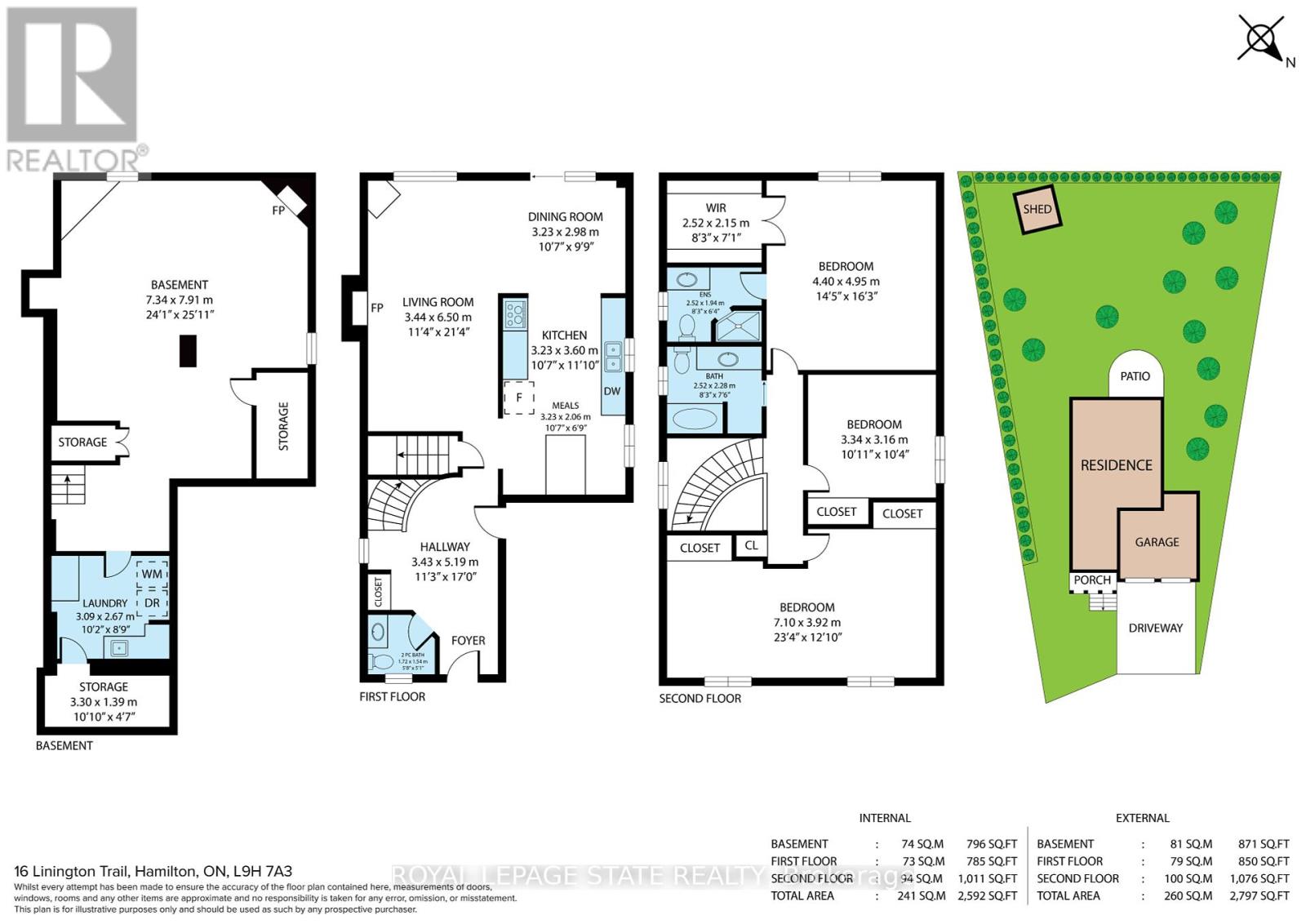 16 Linington Trail, Hamilton (Dundas), Ontario  L9H 7A3 - Photo 49 - X12147413