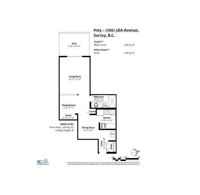 105 17661 58a Avenue, Surrey, British Columbia  V3S 1N4 - Photo 6 - R2961120