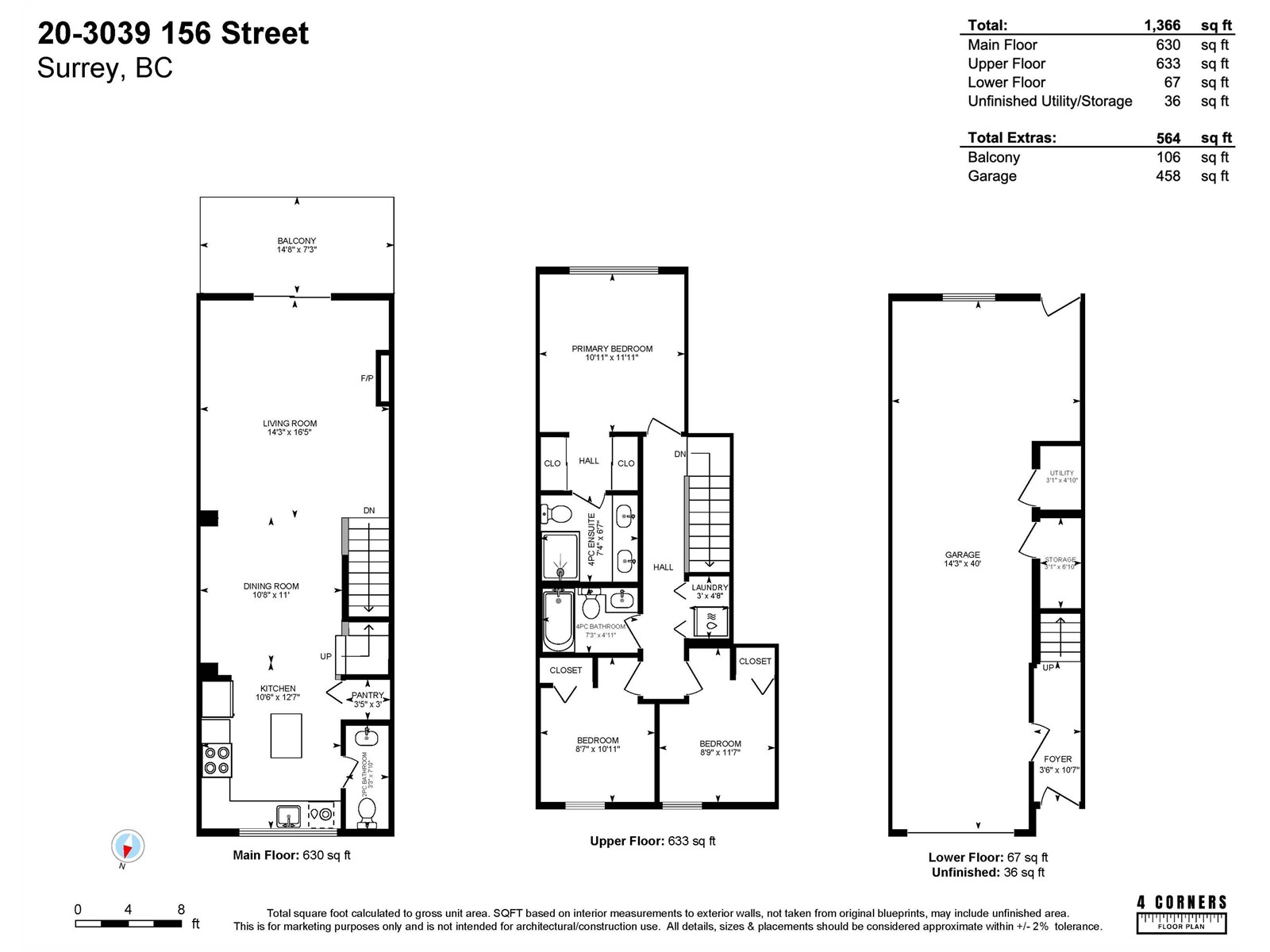 20 3039 156 Street, Surrey, British Columbia  V3Z 6T5 - Photo 38 - R2992595
