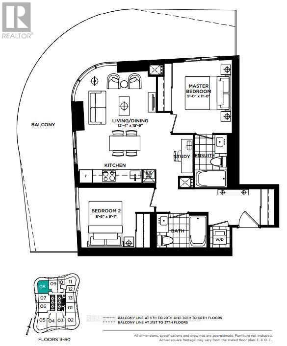 1808 - 11 Wellesley Street W, Toronto, Ontario  M4Y 1E8 - Photo 15 - C12150215