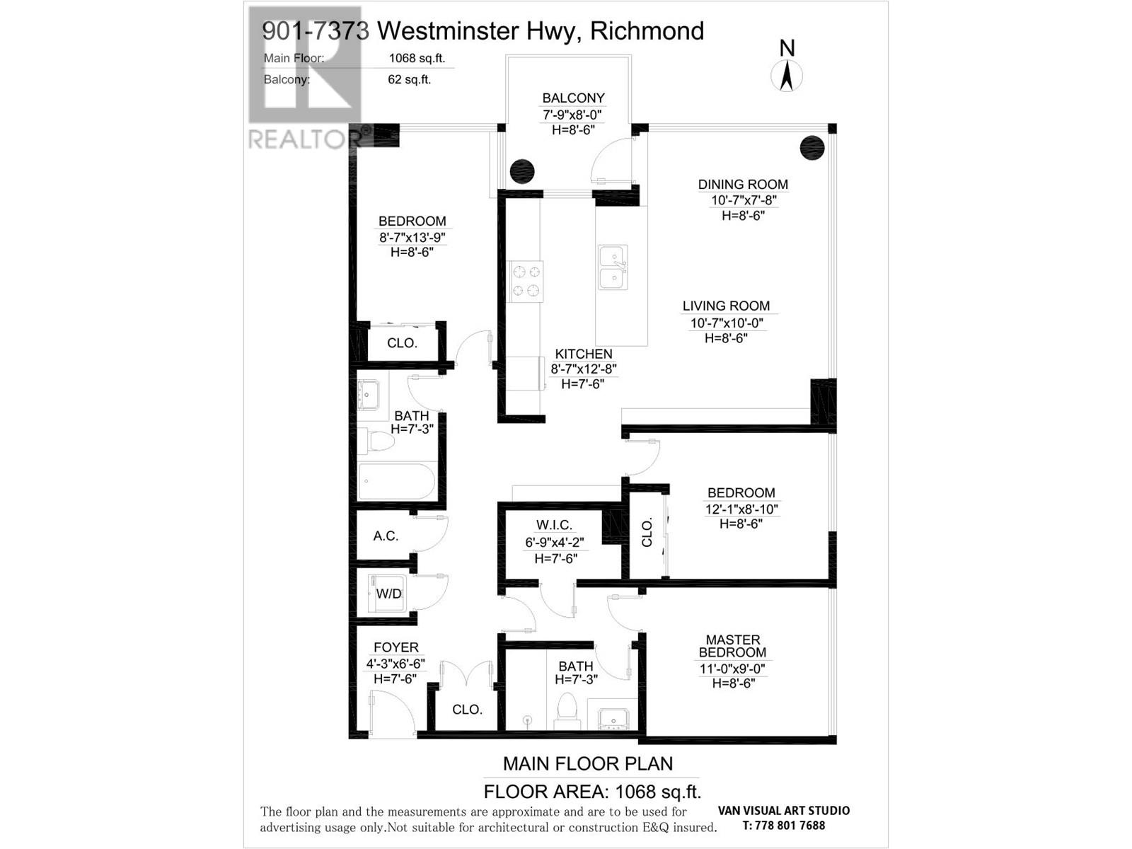 901 7373 Westminster Highway, Richmond, British Columbia  V6X 0B5 - Photo 3 - R3003258