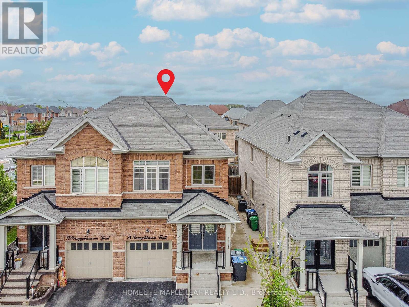 15 ORANGEBLOSSOM TRAIL, Brampton, Ontario