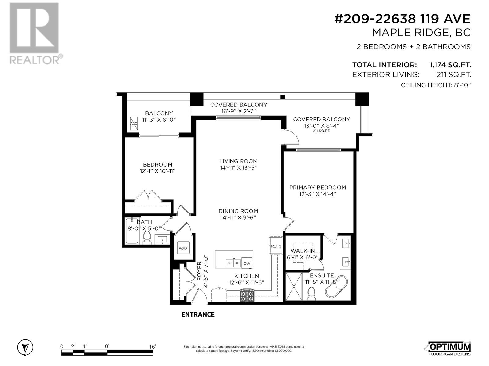 209 22638 119 Avenue, Maple Ridge, British Columbia  V2X 4L1 - Photo 2 - R3003485