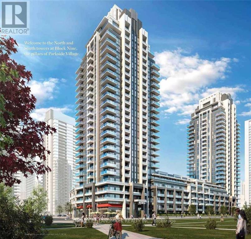 1412 - 4055 Parkside Village Drive, Mississauga (City Centre), Ontario  L5B 0K8 - Photo 1 - W12152966