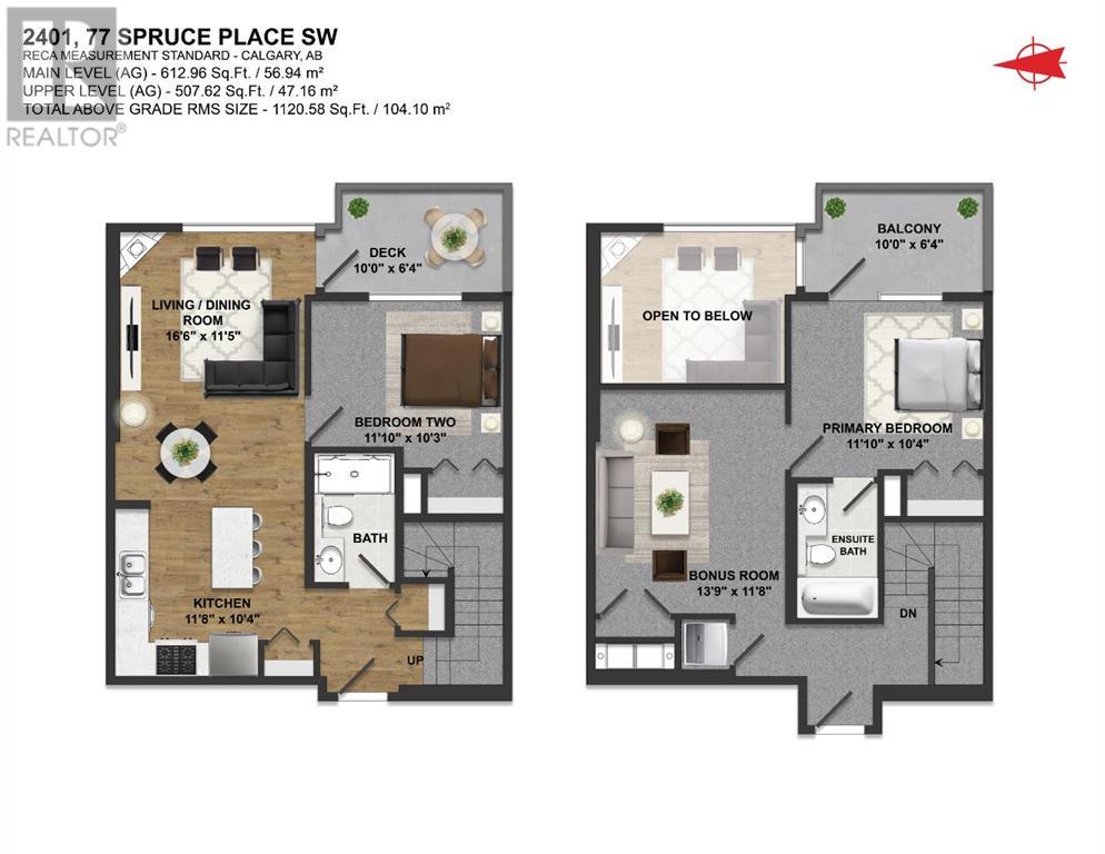 2401, 77 Spruce Place Sw, Calgary, Alberta  T3C 3X6 - Photo 5 - A2220995