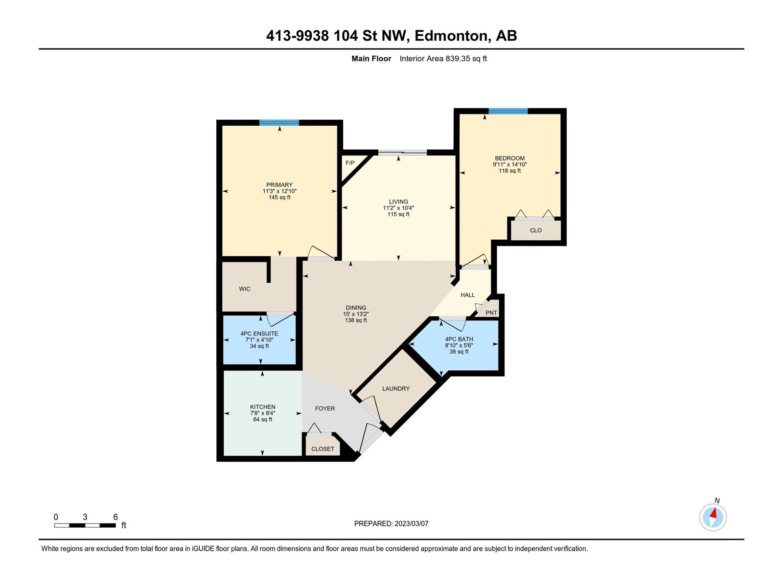 #413 9938 104 St Nw, Edmonton, Alberta  T5K 2X7 - Photo 33 - E4436587