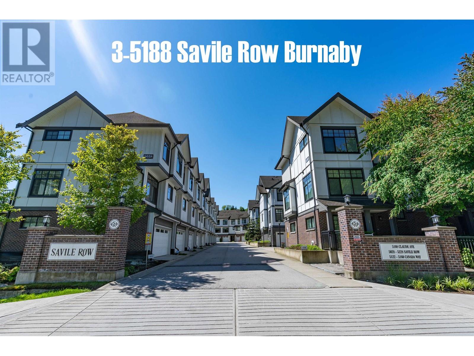 3 5188 Savile Row, Burnaby, British Columbia  V5E 0C3 - Photo 1 - R3003705